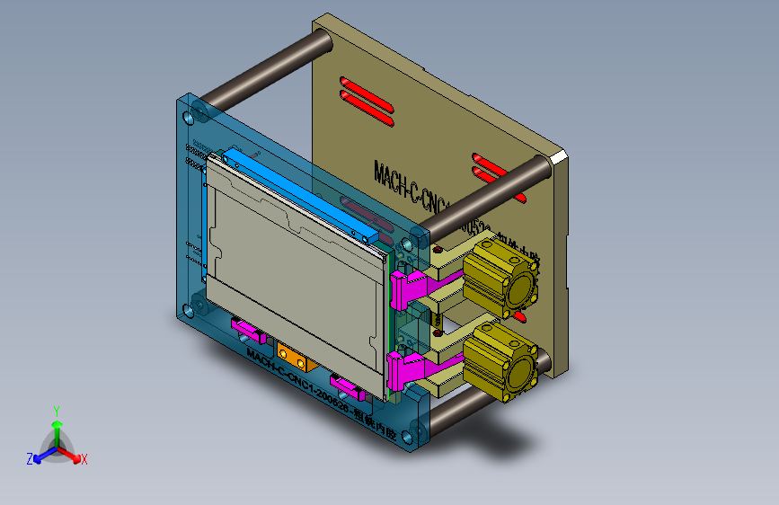 MACH-C-CNC1-工装治具模型粗铣内腔-200526