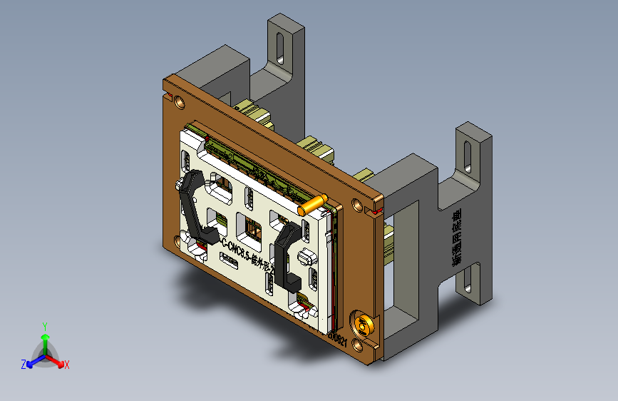 MACH-C-CNC6.5-铣外形工装治具模型-200821