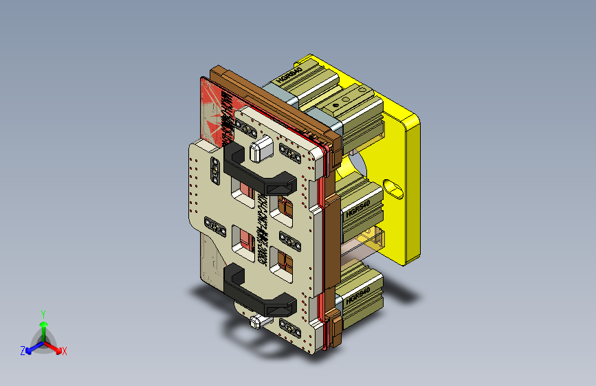 MACH-C-CNC7-工装治具模型铣侧孔-200821