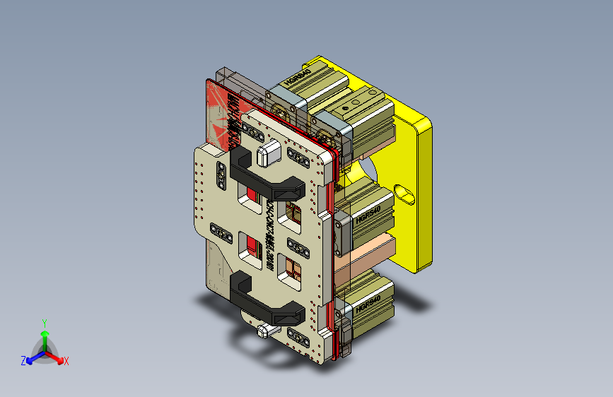 MACH-C-CNC7-铣侧孔工装治具模型-200528