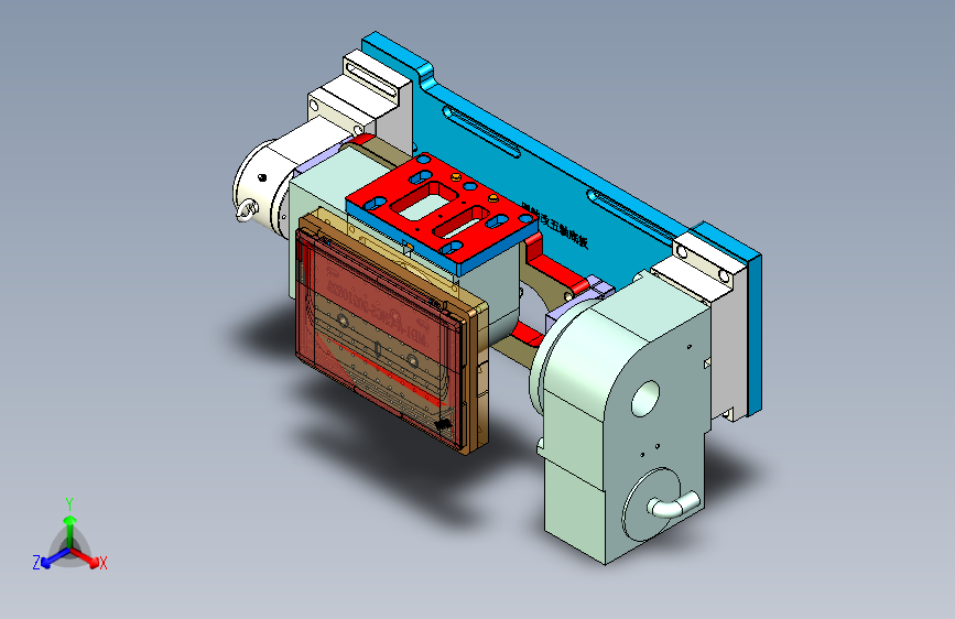 MD1-A-CNC5工装治具模型LOGO+凹槽-210508