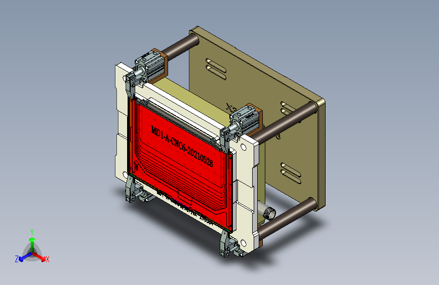 MD1-A-CNC6工装治具模型精铣内腔-X35CNC3--210508