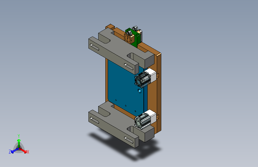 MD1-A-CNC8工装治具模型PEEK盖板-211124