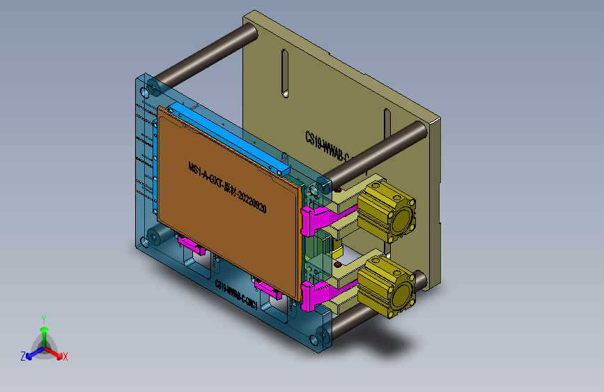 MS1-A-CNC1内腔减料工装治具模型-220921