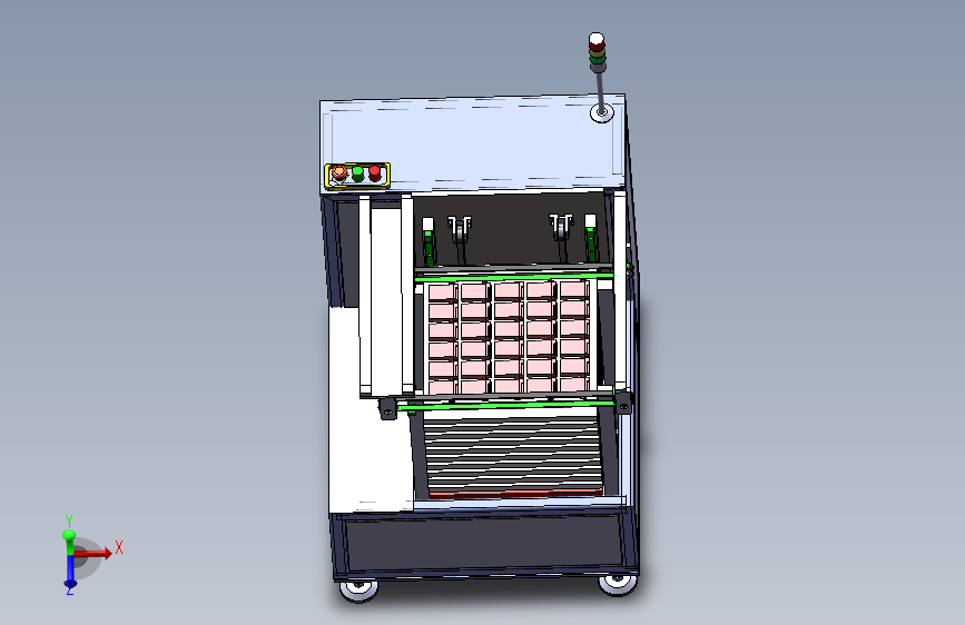 电池治具上料小车  sw20