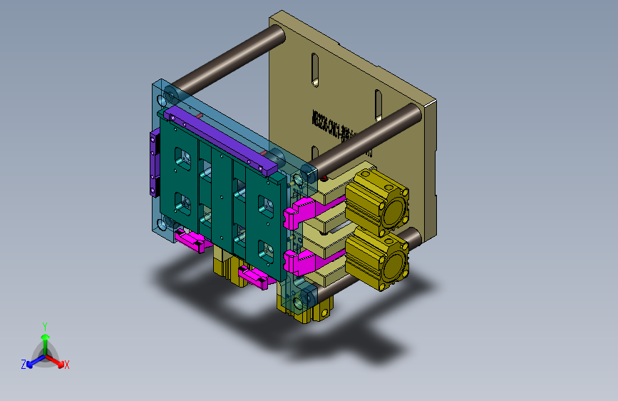 NB3236-WLAN-CNC1工装治具模型粗铣内腔-20200915