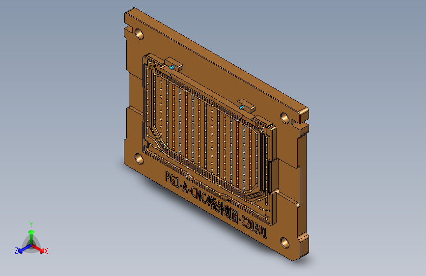 PG1-A-CNC4铣外观面工装治具模型-220301-1克龙改过避位