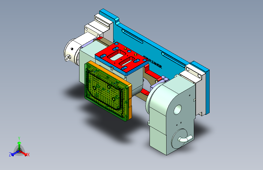 PG1-A-CNC5LOGO+凹槽-阳极版工装治具模型-210508