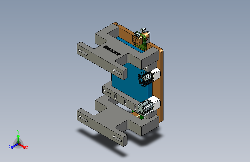 PG1-A-CNC7高光外形工装治具模型-220325