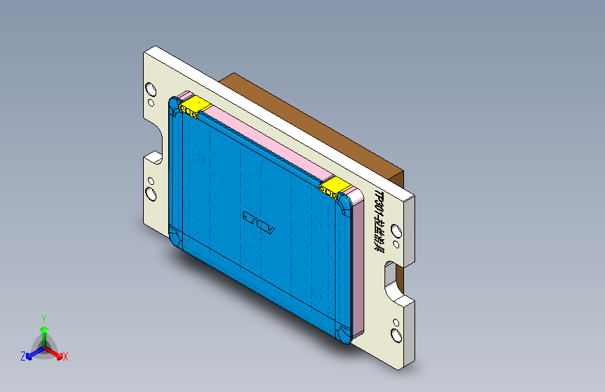 TP301工装治具模型