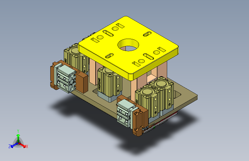 UM5401-C-CNC2铣侧孔工装治具模型-201215 