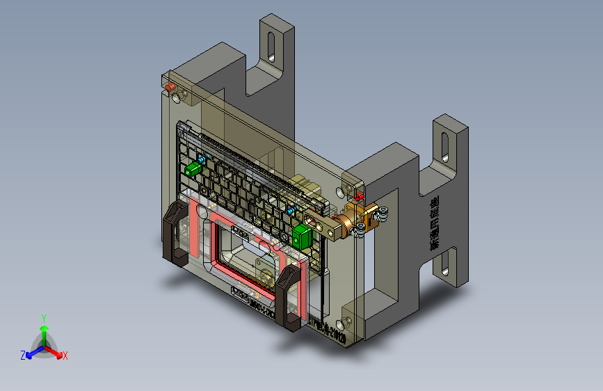 UM5401-C-CNC3铣TP框C角工装治具模型-210120