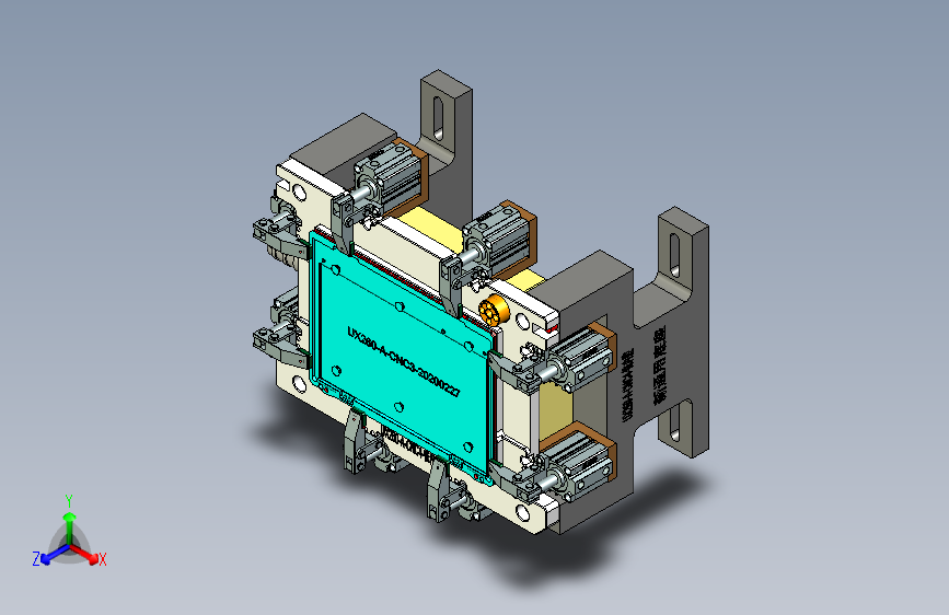 UX260-A-CNC4工装治具模型-20200310