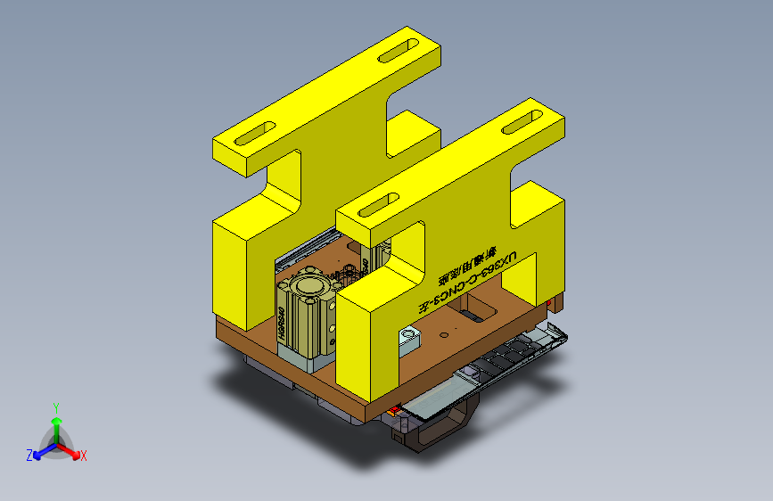 UX363-C-CNC3工装治具模型-191106