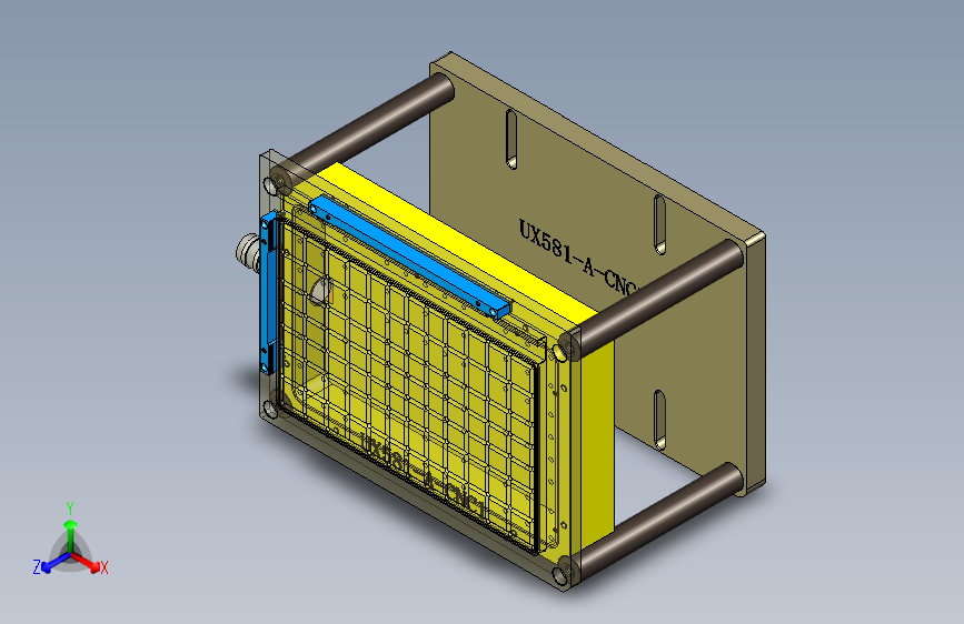 UX581-A-CNC1工装治具模型-190108