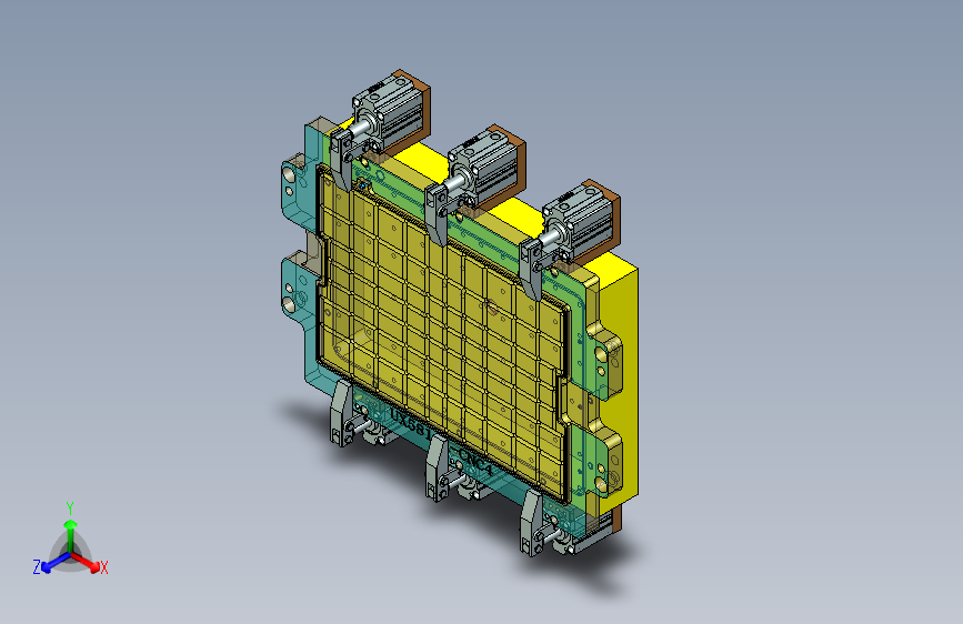 UX581-A-CNC4工装治具模型-190108