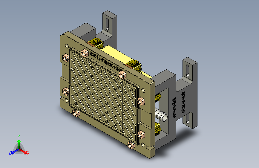 W7600-A-工装治具模型CNC1铣PL面+避位-201209