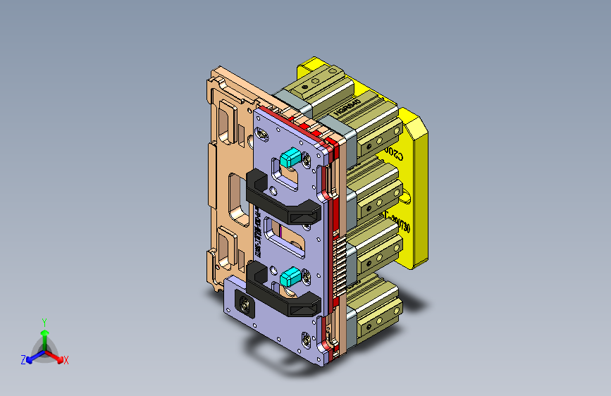 X1-C-US-WWAN-V0-CNC6工装治具模型-侧孔加工-200727