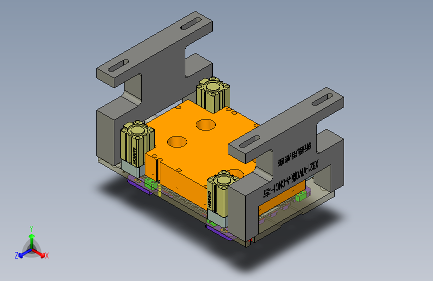 X321工装治具模型-vivol版CNC1-191122