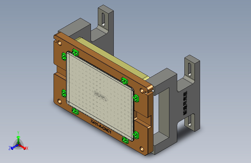 X411-A-CNC1工装治具模型-220928
