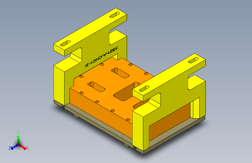 X521-A-CNC1工装治具模型-190703