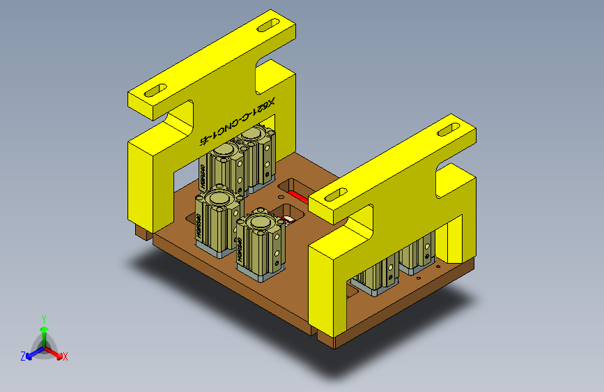 X521-C-CNC1工装治具模型-190918