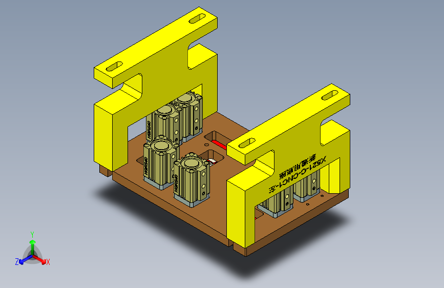 X521-C-CNC1工装治具模型-191125