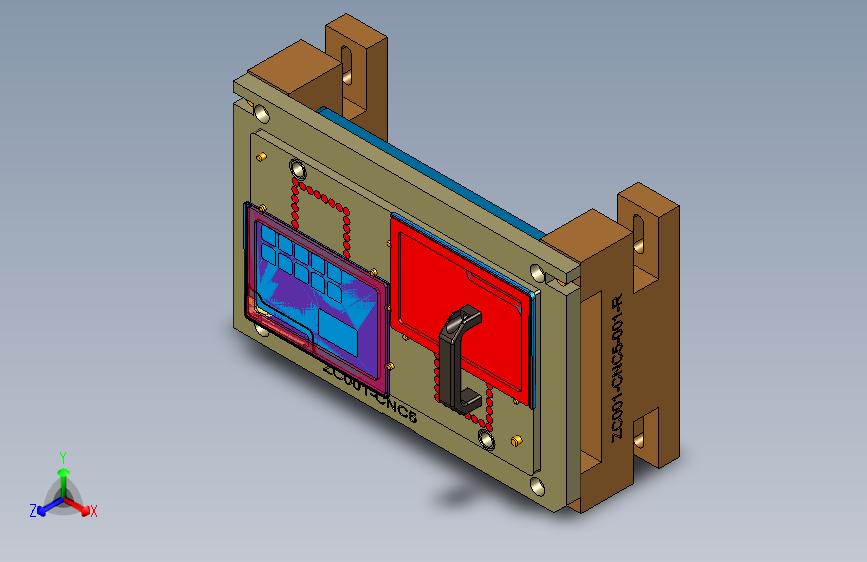 ZC001-CNC5工装治具模型-191219