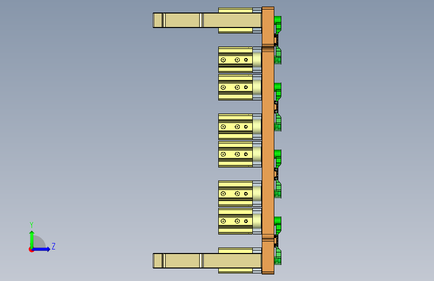 旭创0689-工装治具模型CNC1-200616 左侧视图