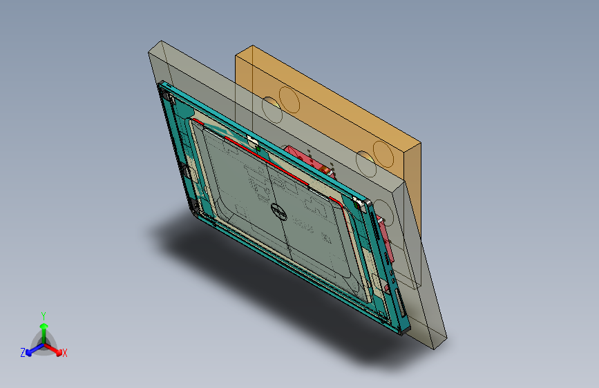 旋转平台工装治具模型-190531