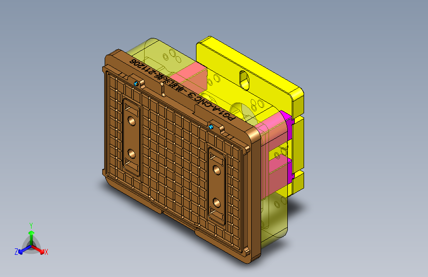 PG1-A-CNC3-单机头版工装治具模型-211206