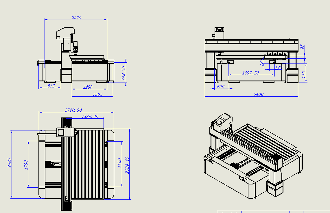 2513铝板雕刻机==1093050=1000