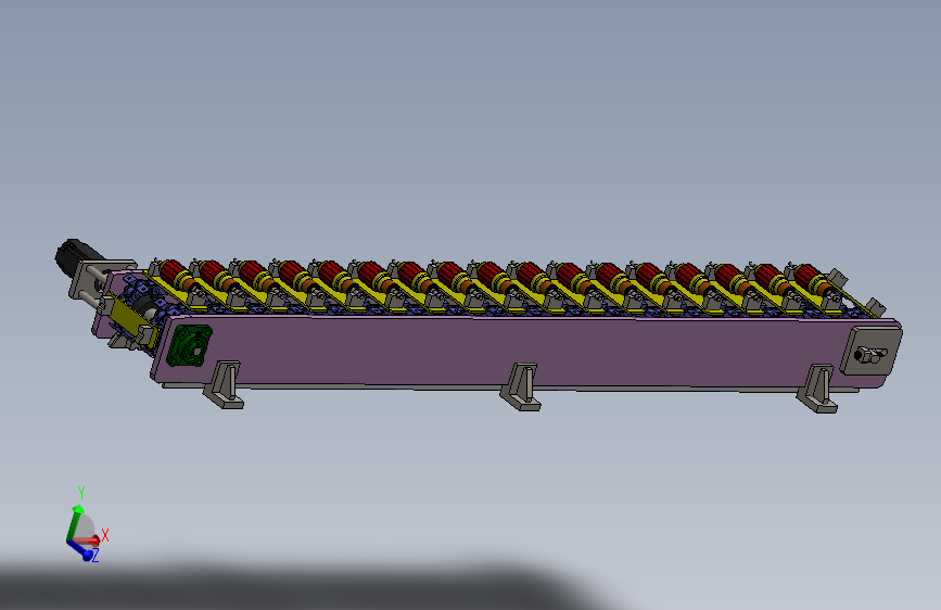 1.85米0.22米链条输送机