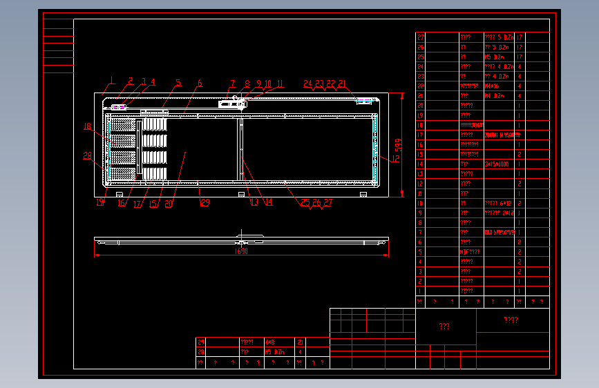 （dwg）户外柜体组件