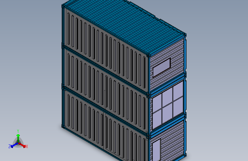 集装箱房-3x20“