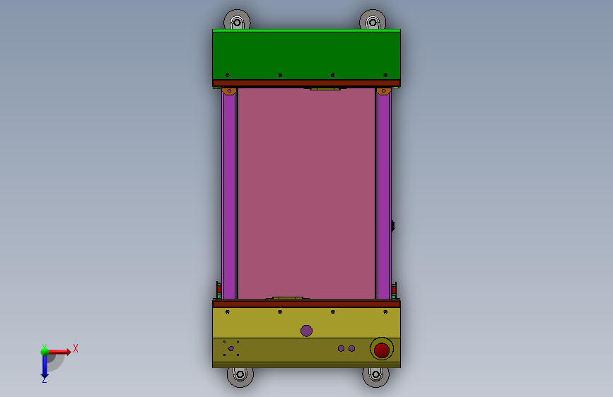 1米接驳台_SOLIDWORKS 2018_模型图纸下载 – 懒石网