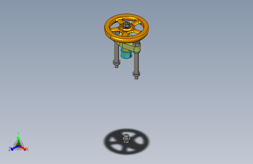 阀门feed-check-valve-assembly-3 1 CREO