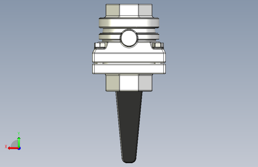 阀门jis10k-25a-manual-ball-valve-1 1 STP 背面视图