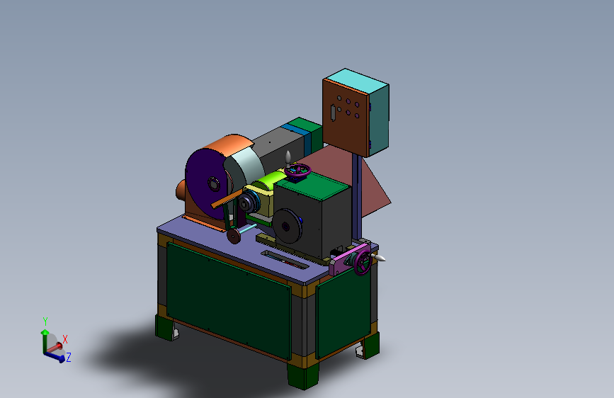 抛光机3D