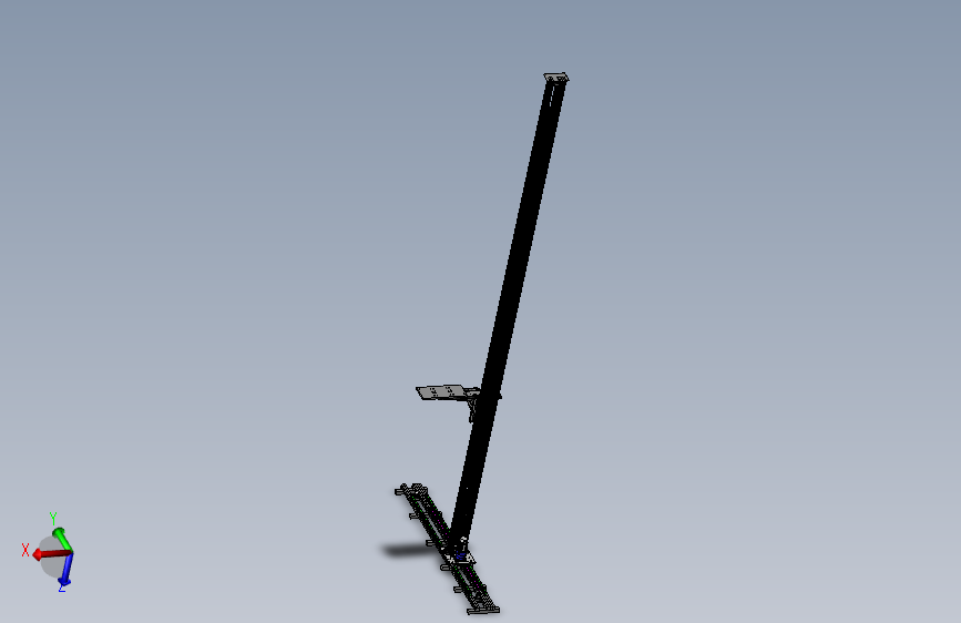 铝型材轻型堆垛机