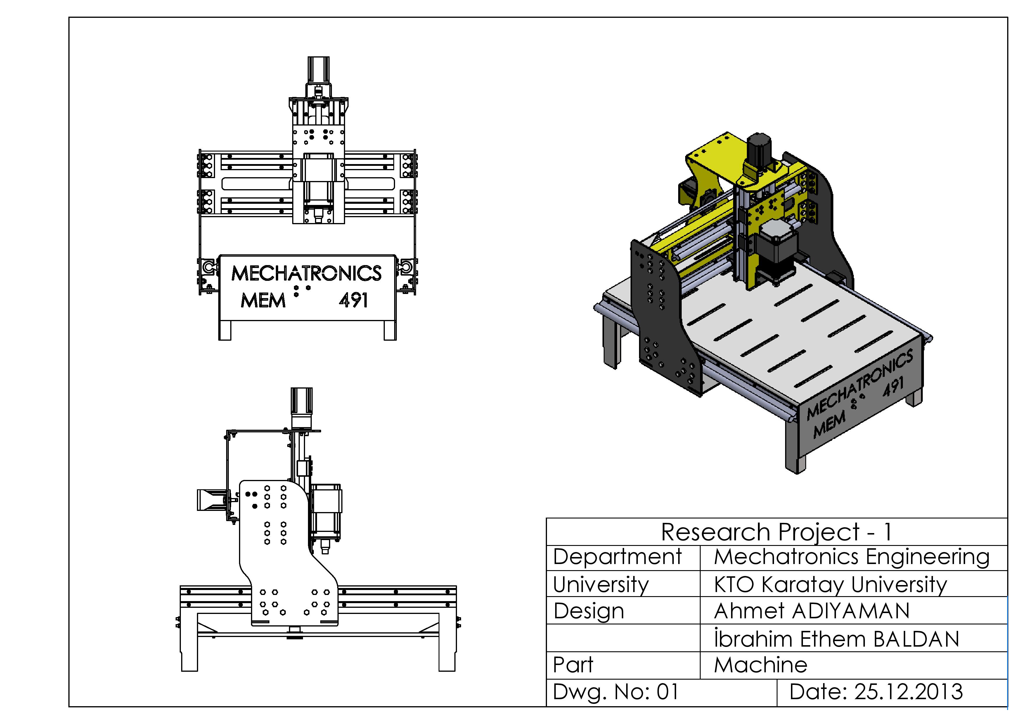 4轴雕刻机4AxisCNCMachinei