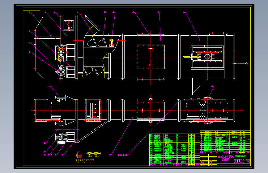 TH315斗式提升机(套图)CAD图纸_AutoCAD_模型图纸下载 – 懒石网