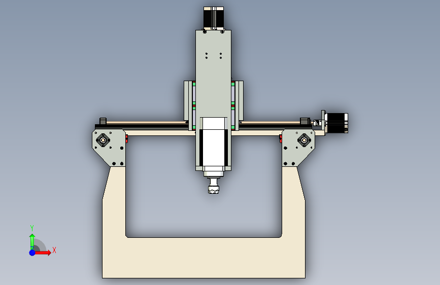 Maveric重型CNC 正面视图