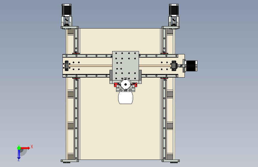 Maveric重型CNC 俯视图