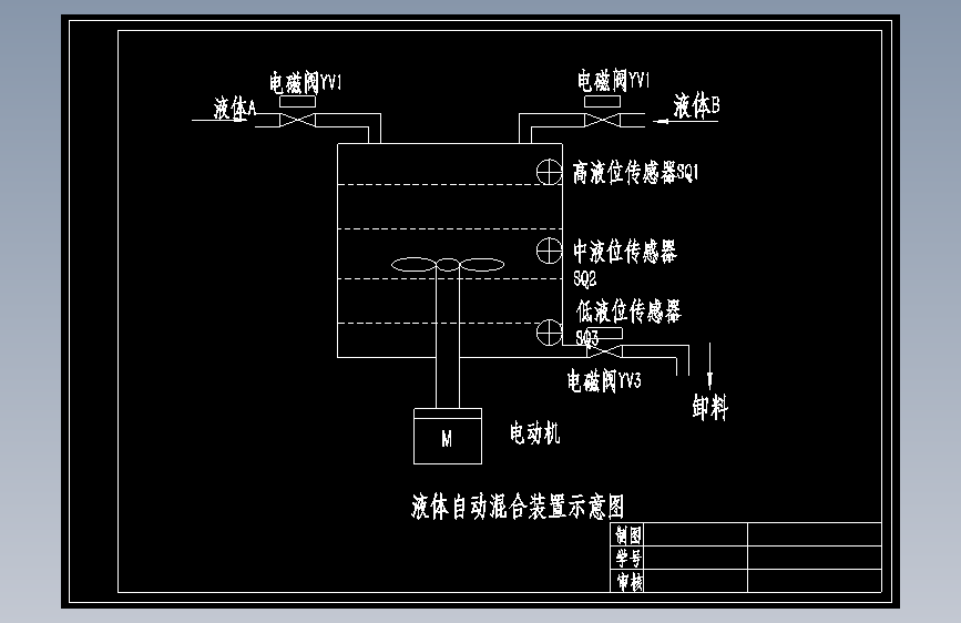 基于PLC的饮料灌装机控制系统设计[5张CAD图纸+文档]