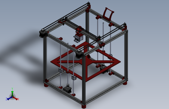 铝型材3d打印机