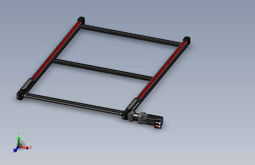 铝型材上带双齿带的线性块40x40mmSCHNEIDERELECTRICMAXS1BRM1000A2NAxxxR0840N