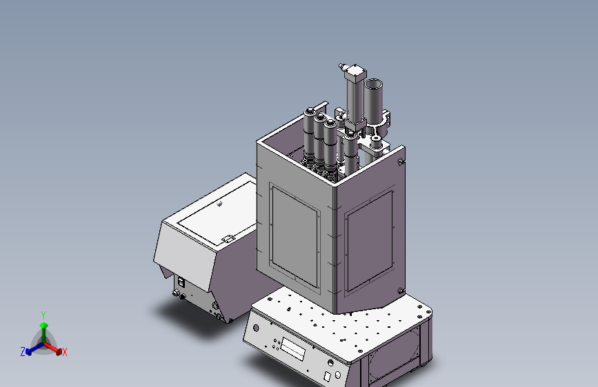 四轴全自动打螺丝机