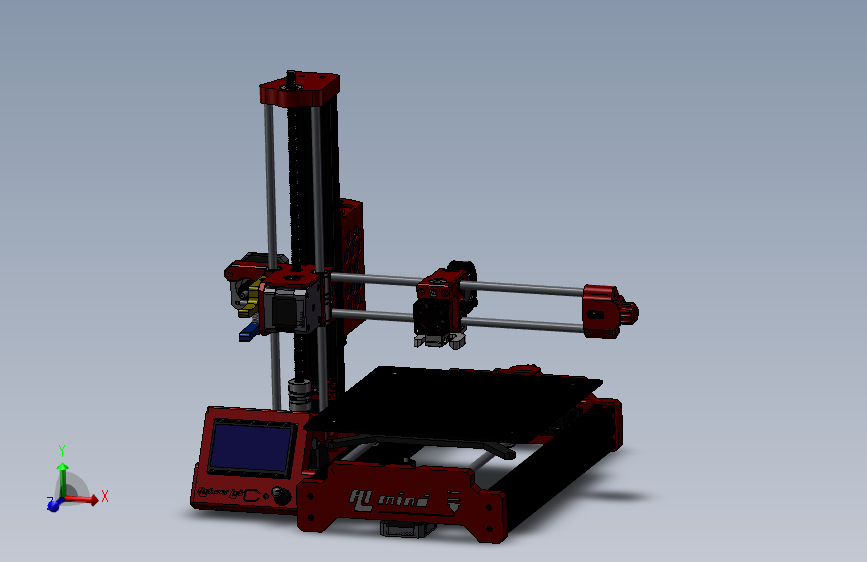 悬臂式3d打印机
