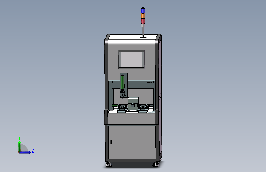 自动锁螺丝机3D
